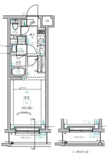 東京都豊島区南長崎1丁目【マンション】の間取り