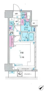 ジェノヴィア新宿中落合スカイガーデン【4階】の間取り