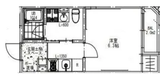 ベルメント袖ケ浜【2階】の間取り