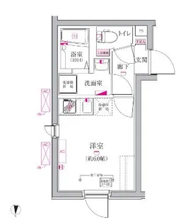 ベルシードステアー西新井【1階】の間取り