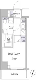 ヴォーガコルテ横濱吉野町【2階】の間取り