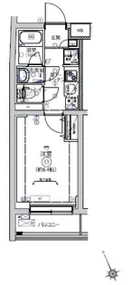 ベルシード横濱南太田II【204号室】の間取り