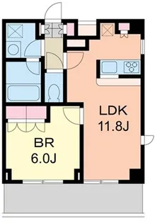 エスティメゾン千石【4階】の間取り
