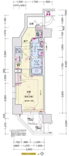 プレサンス木場公園【5階】の間取り
