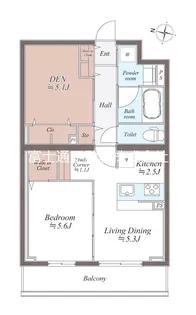 SYMPHONY PARK【4階】の間取り