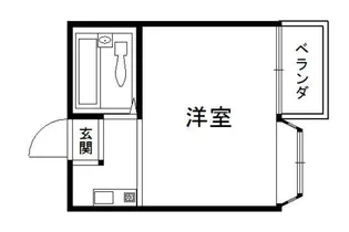 セレーナ北町【307号室】の間取り