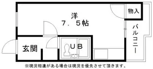 RIZEONE富田林レジデンスⅠ【3階】の間取り