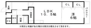 コーポ今池【3階】の間取り