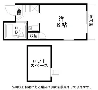 ヒルズ額原Ⅲ【106号室】の間取り