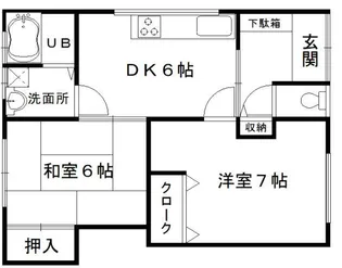 大阪府貝塚市小瀬1丁目【一戸建】の間取り
