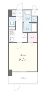 グランパシフィック花園Luxe【5階】の間取り