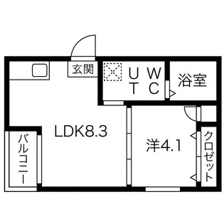 メゾン・オークルⅠ【3階】の間取り