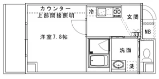 TOYOTOMI STAY Premium長橋【8階】の間取り