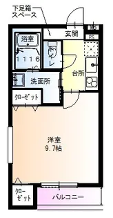 フジパレス山之内Ⅷ番館【1階】の間取り