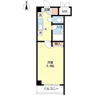 アジュール【2階】の間取り