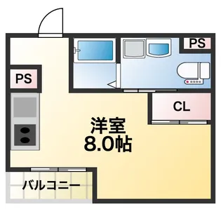 OrientCity・K【3階】の間取り