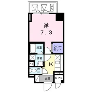 クリム岸里【8階】の間取り