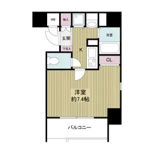 La Douceur難波東 【12階】の間取り