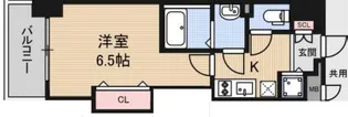 Luxe難波西I【4階】の間取り