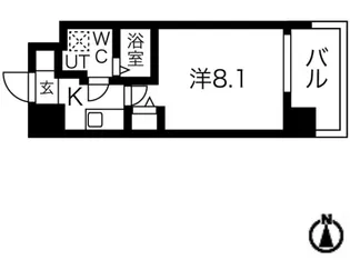 FDS WILL KOHAMA【10階】の間取り