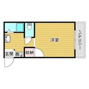 パールシティマンション玉出【1階】の間取り