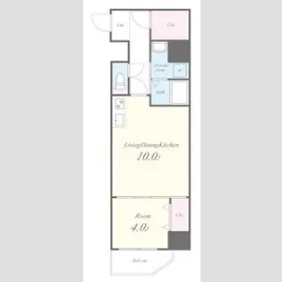 グランパシフィック帝塚山innovation【8階】の間取り