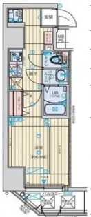 アドバンス難波南ノエル【4階】の間取り