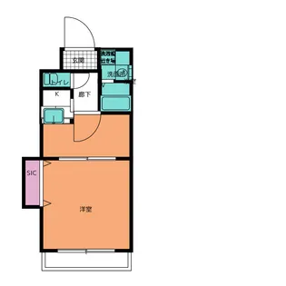 エミネンスパレス【5階】の間取り