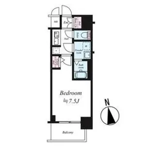 サムティ大阪GRAND EAST【7階】の間取り