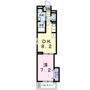 フレグラント オリーブ【1階】の間取り