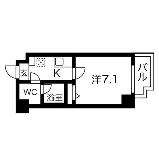 FDS KOHAMA WEST【10階】の間取り
