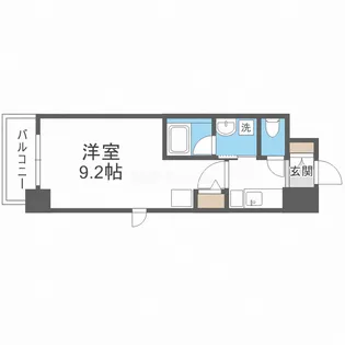 セイワパレス深江南【1階】の間取り