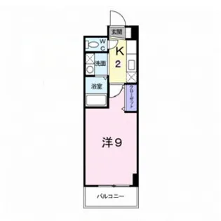 プラウドコート【5階】の間取り