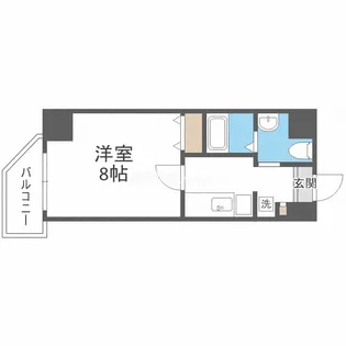 Park Lane Minami【7階】の間取り