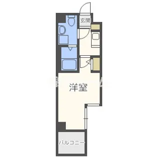 ティアラコートウエスト【9階】の間取り