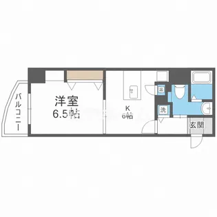 インボイス難波南レジデンス【8階】の間取り