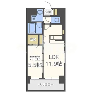 ステラ桜川【2階】の間取り