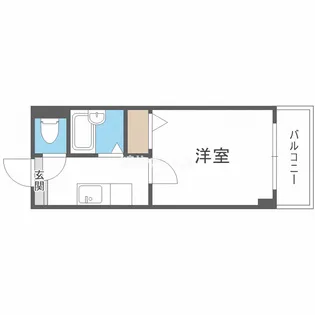 シティライフエステート難波南【11階】の間取り