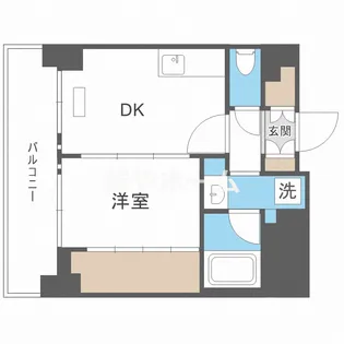 エステムコート難波VIエント【11階】の間取り