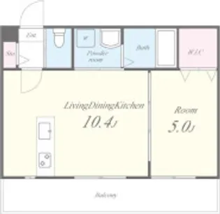 グランパシフィック長橋スクエア【2階】の間取り