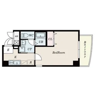 ラ・フォンテ大国【9階】の間取り