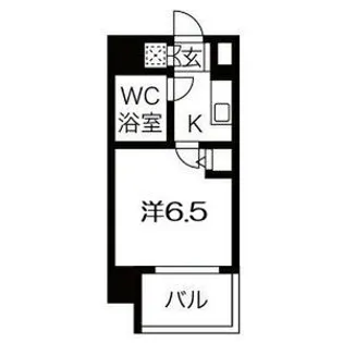 CLASS HILLS 難波南【2階】の間取り