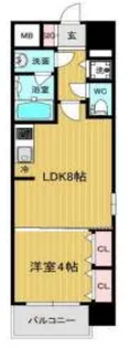 リアライズ花園町駅前【7階】の間取り