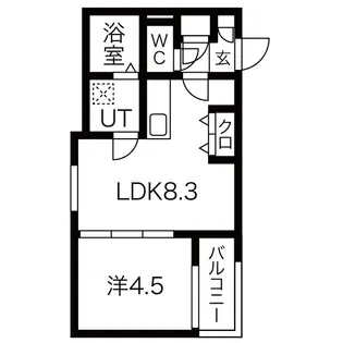 FDS ARTE【1階】の間取り