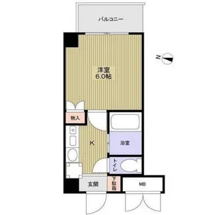 Villa Kei 【5階】の間取り