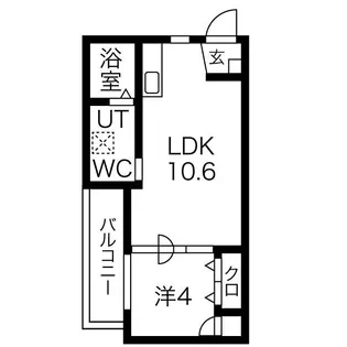 Fmaison住吉公園南【3階】の間取り