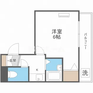 ラフォーレ京橋【3階】の間取り