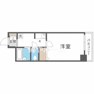 ロイヤル天満橋【10階】の間取り