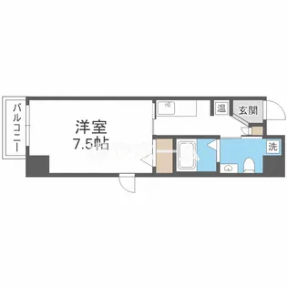 ラ・フォーレ東野田Ⅱ【3階】の間取り