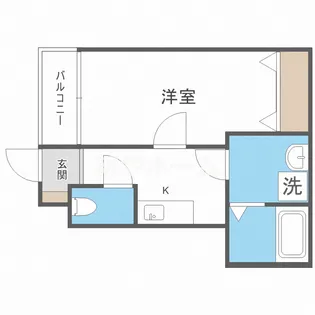 ノイヴェル昭和町【1階】の間取り